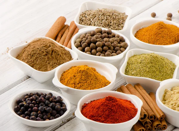 Assortment of spices — Stock Photo, Image