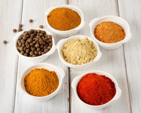 Sortiment av kryddor — Stockfoto