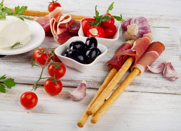 Italian appetizer — Stock Photo, Image