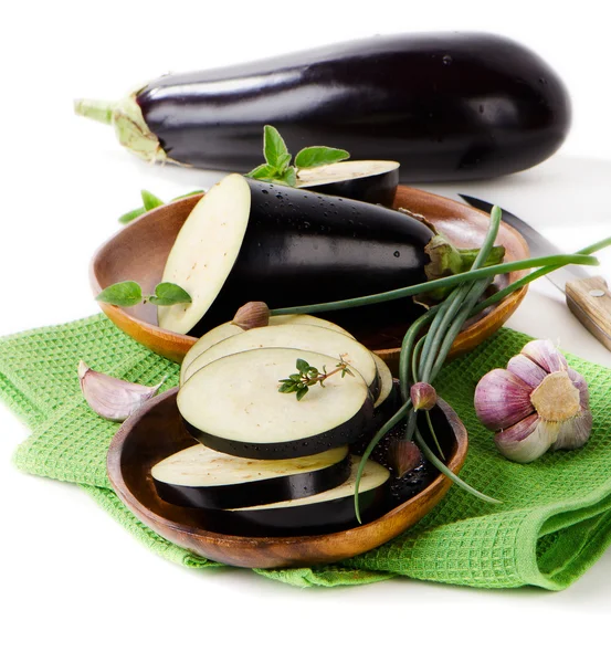 Aubergines — Stockfoto