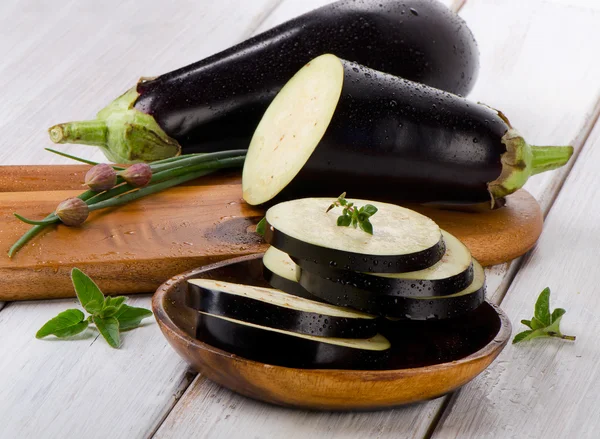 Aubergines — Stockfoto