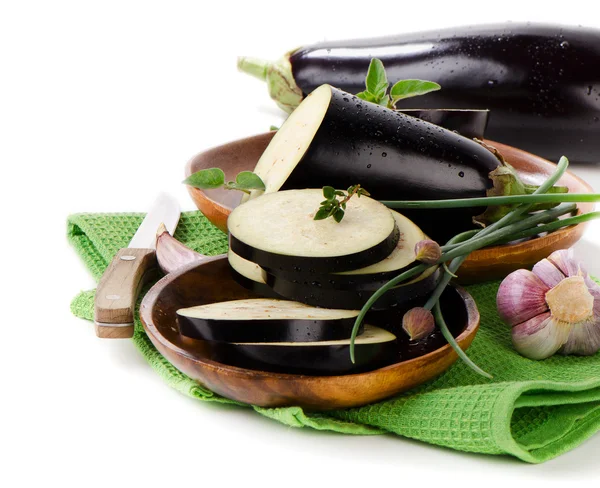 Aubergines — Stockfoto