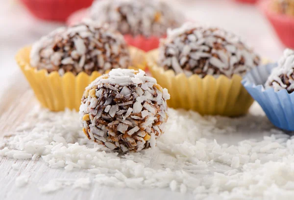 Schokolade handgemacht Bonbons — Stockfoto