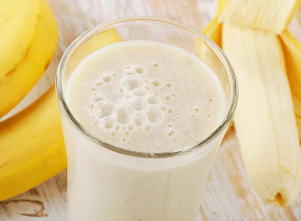 Bananen-Smoothie — Stockfoto