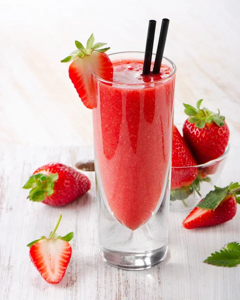 Bessen smoothie — Stockfoto