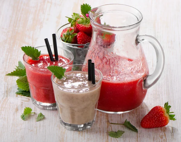 Berry smoothie — Stock Photo, Image