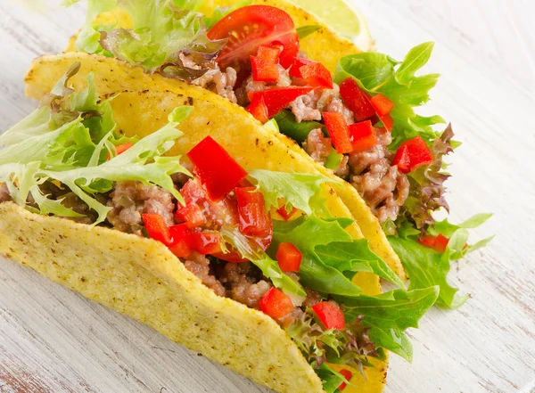 Tacos mexicanos — Fotografia de Stock