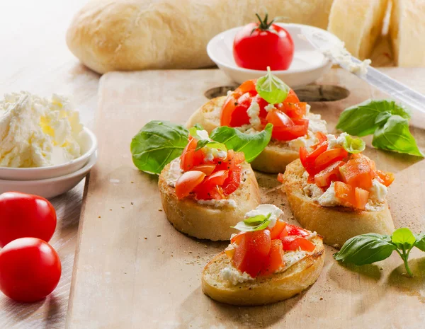 Bruschetta. — Foto de Stock