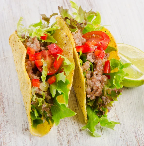 Tacos mexicanos — Foto de Stock