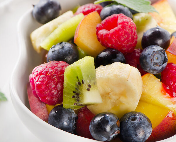 Салат из свежих фруктов
