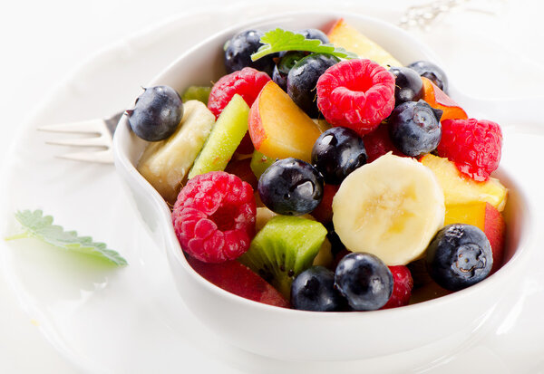 Салат из свежих фруктов
