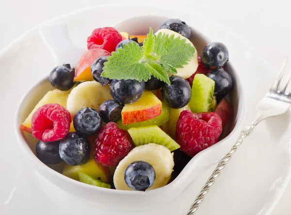 Verse gezonde fruitsalade — Stockfoto
