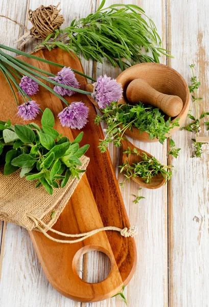 Fresh herbs — Stock Photo, Image