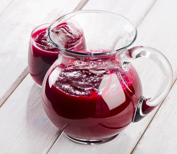 Rödbetor juice — Stockfoto