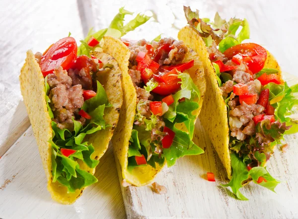 Tacos mexicanos — Foto de Stock