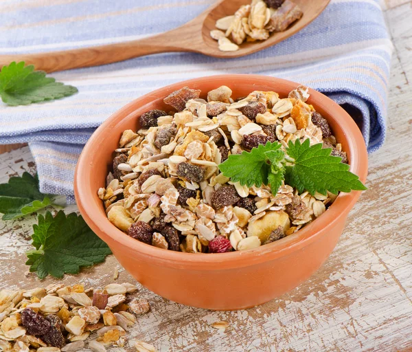 Κύπελλο του muesli — Φωτογραφία Αρχείου