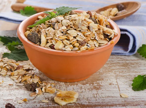 Cuenco de muesli —  Fotos de Stock