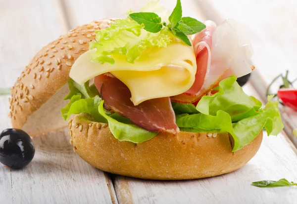 Healthy  sandwich — Stock Photo, Image