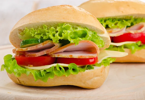 Fresh sandwich — Stock Photo, Image