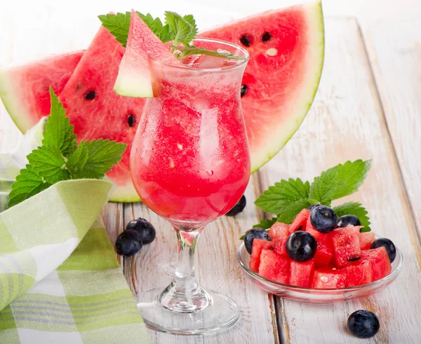 Watermelon smoothie — Stock Photo, Image