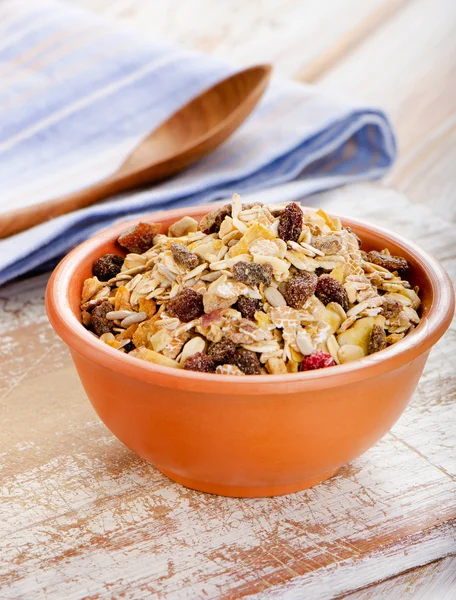 Cuenco de muesli — Foto de Stock