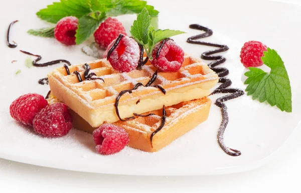 Belgische Waffeln — Stockfoto