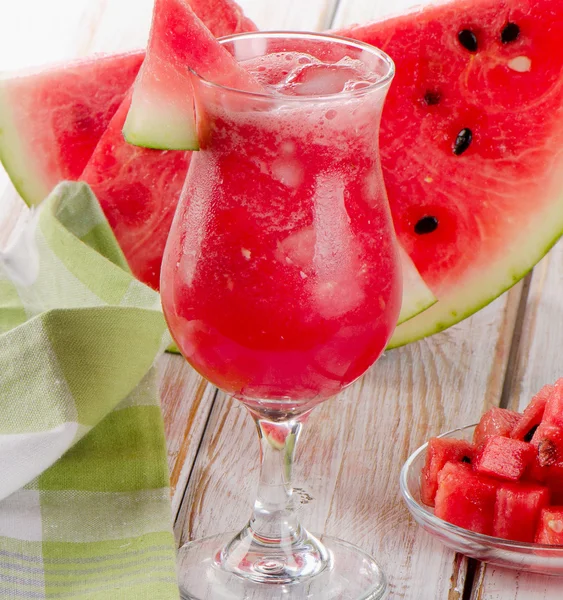 Vattenmelon smoothie — Stockfoto