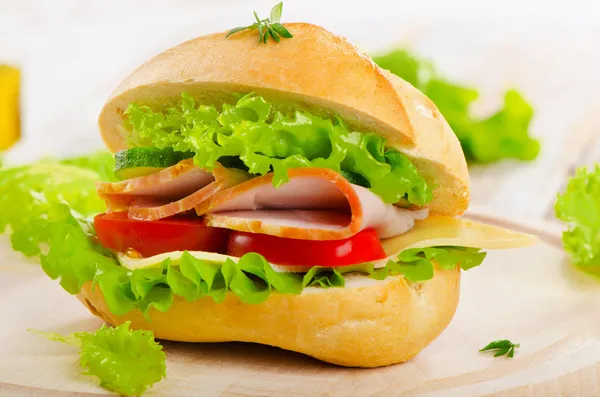 Fresh  sandwich — Stock Photo, Image