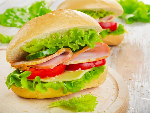 Fresh  sandwich — Stock Photo, Image
