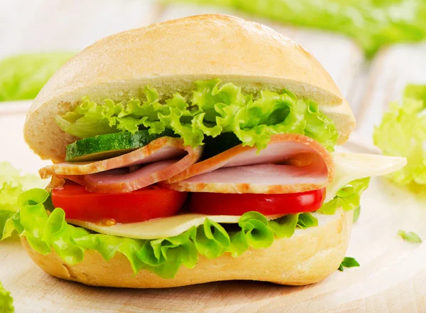 Fresh  sandwich — Stock Photo, Image