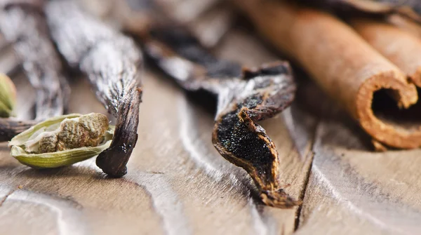 Vanilla beans — Stock Photo, Image