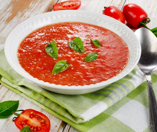 Tomatsoppa — Stockfoto