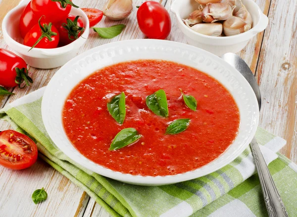 टोमॅटो सूप — स्टॉक फोटो, इमेज