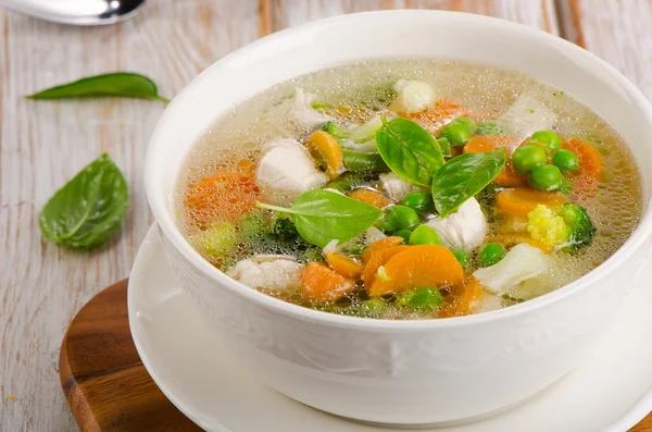 Gemüsesuppe — Stockfoto