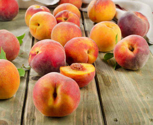 Fresh peaches