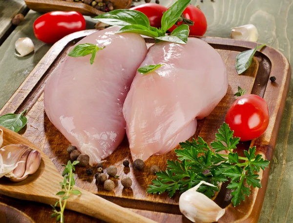 Chicken breast fillets — Stock Photo, Image