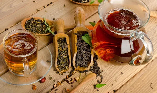 Black tea — Stock Photo, Image