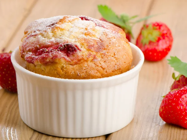 Hommade muffin — Stockfoto