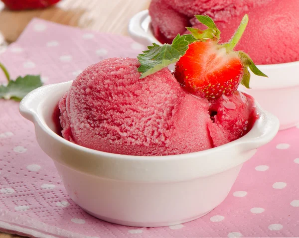 Berry sorbet — Stockfoto