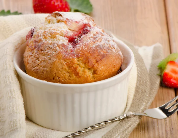 Hommade muffin — Stockfoto