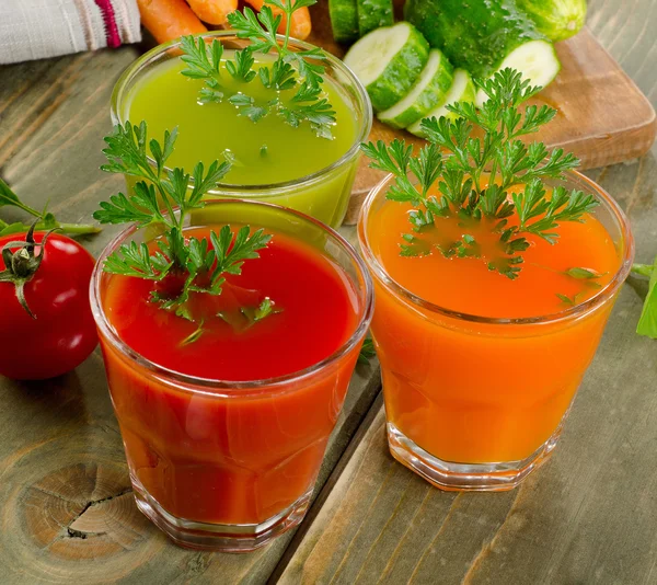 Vegetable  juices — Stock Photo, Image