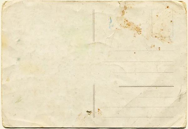 Starožitná pohlednice — Stock fotografie
