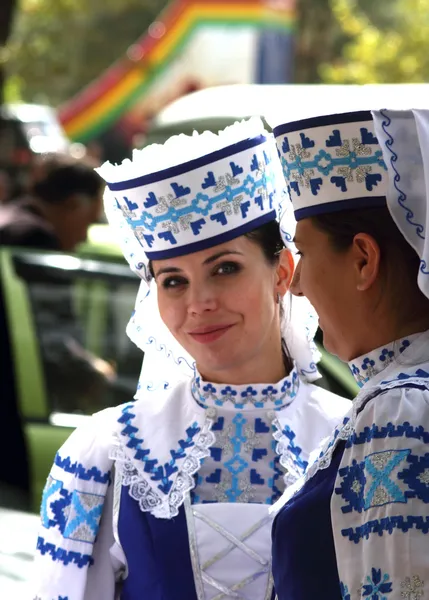 Weißrussische Sängerin — Stockfoto