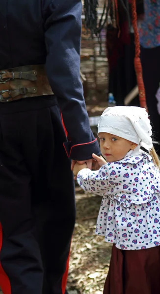 Don kazak nastya kızı — Stok fotoğraf