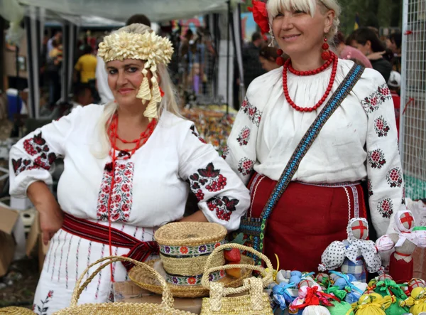 Vendedores de souvenirs de Poltava —  Fotos de Stock