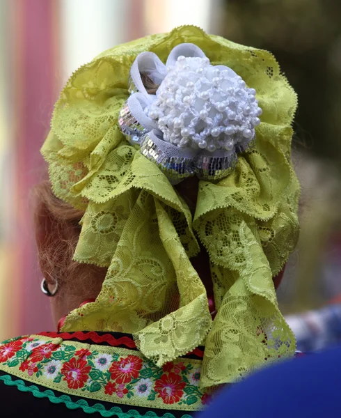Woman's headdress Don Cossacks — Stock Photo, Image