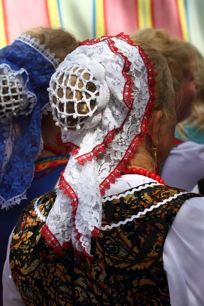 Woman's headdress Don Cossacks — Stock Photo, Image