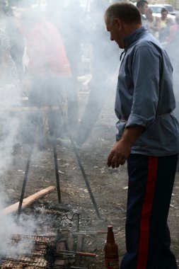 yemek hazırlama Kazaklar