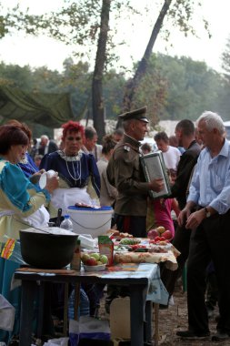 yemek hazırlama Kazaklar