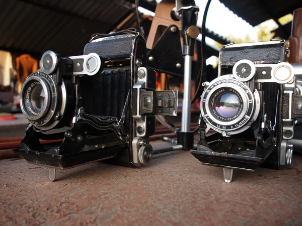 Vintage fotoğraf makinesi — Stok fotoğraf